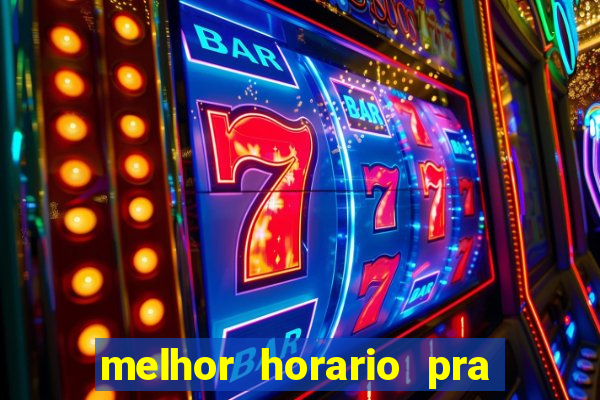 melhor horario pra jogar fortune rabbit